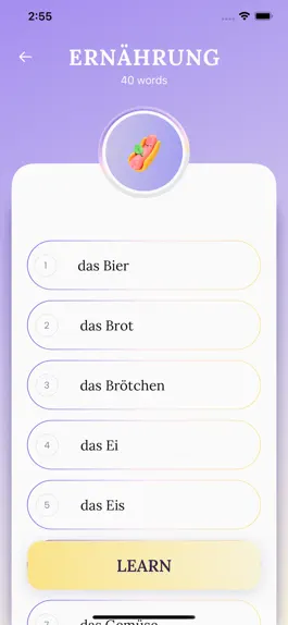 Game screenshot Wortschatz: German Vocabulary hack