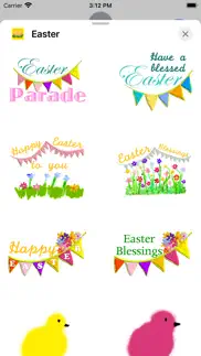 easter blessings stickers iphone screenshot 3