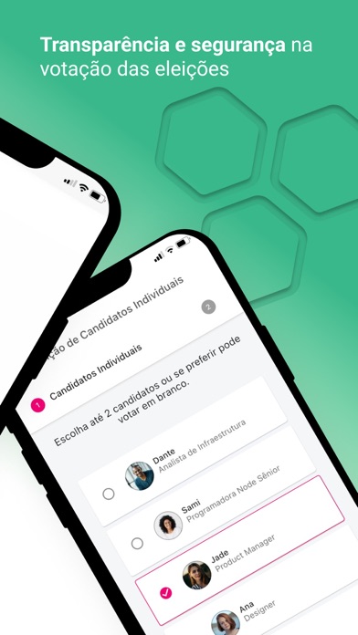 Curia - Participante Screenshot