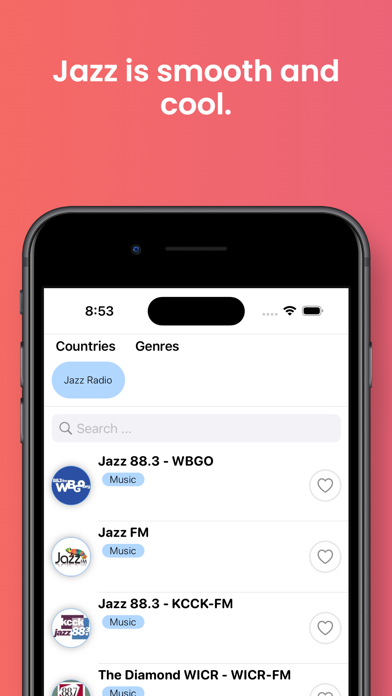 Jazz Music Radio Stations FM Screenshot