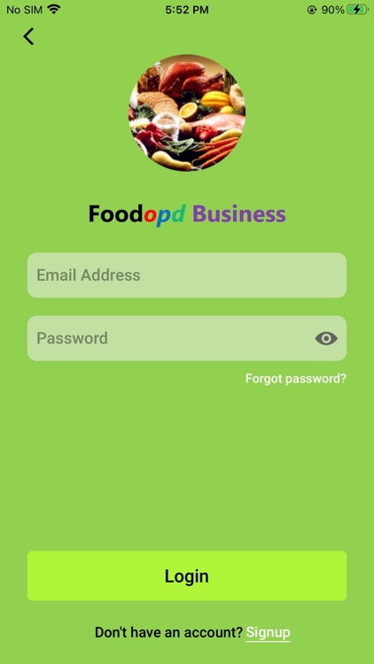 FoodOPD-Business