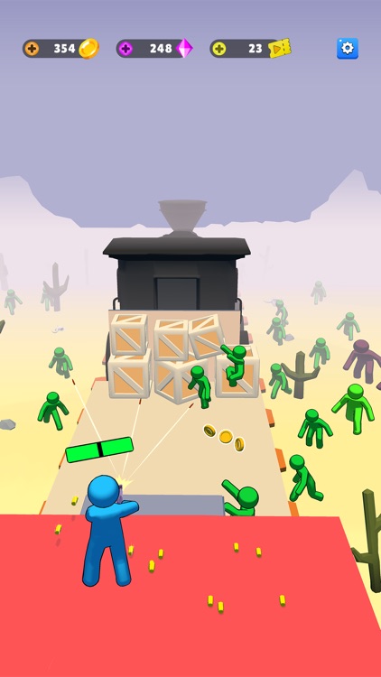 Train Defense: Zombie Game screenshot-3