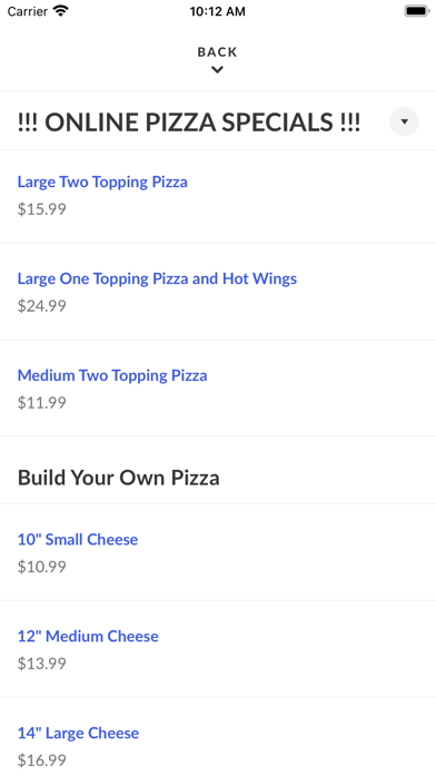 Alex's Pizza Palace Screenshot
