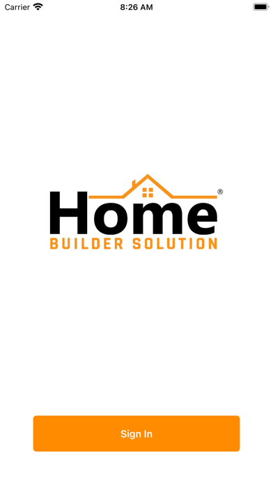 Home Builder Solution Screenshot