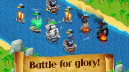 idle pirate tycoon: gold sea iphone screenshot 2