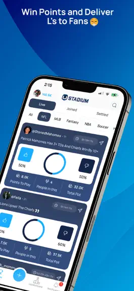 Game screenshot uSTADIUM Hot Takes apk