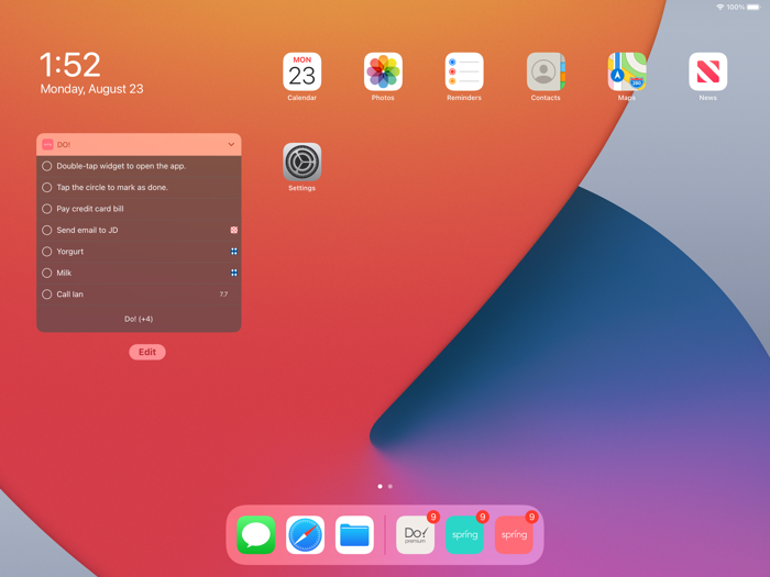 Do Spring Pink - To Do List