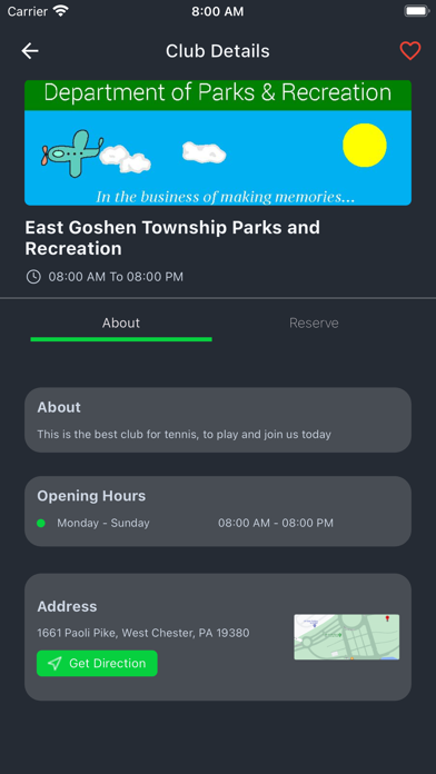 ReserveR Screenshot