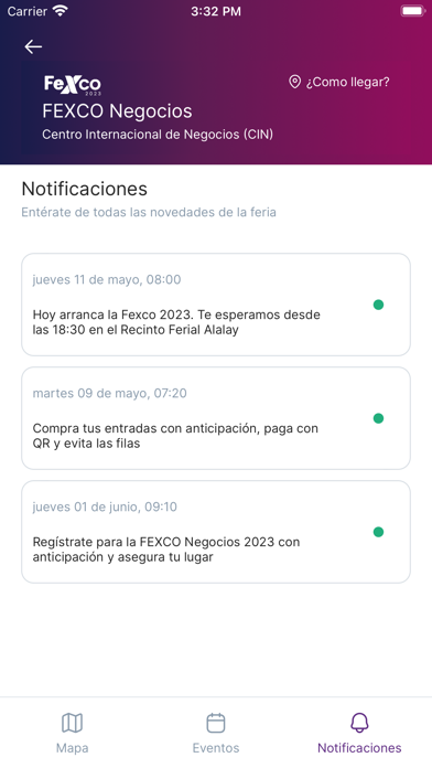 FEXCO App Screenshot