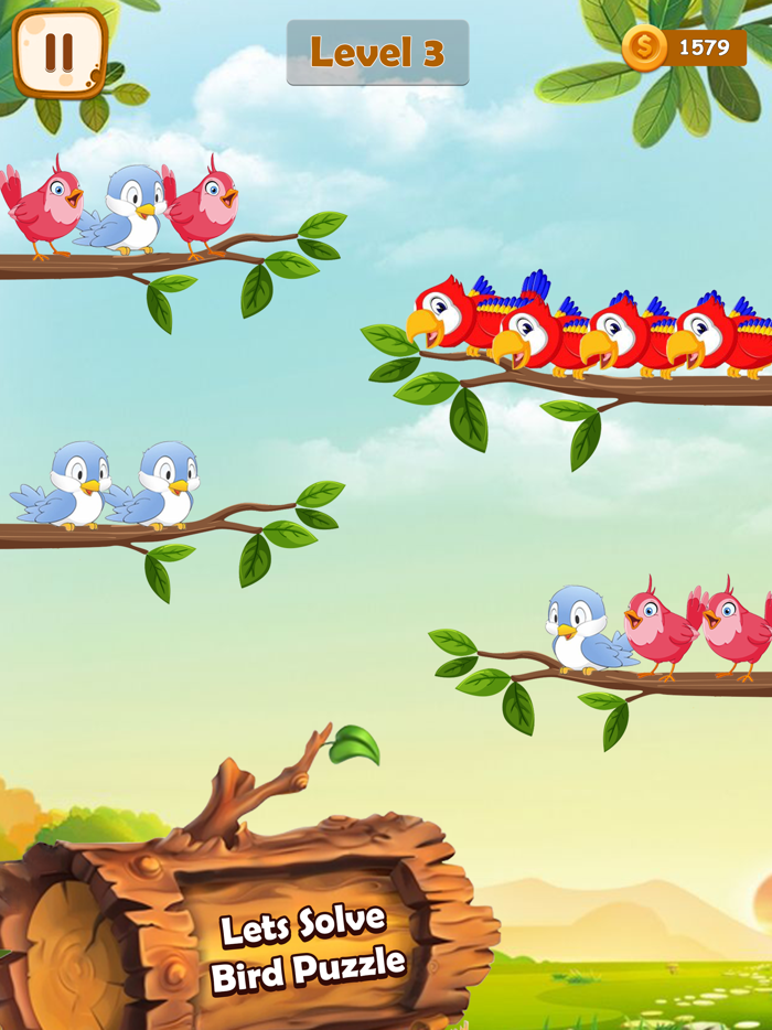 Bird Color Sort  Puzzle Games