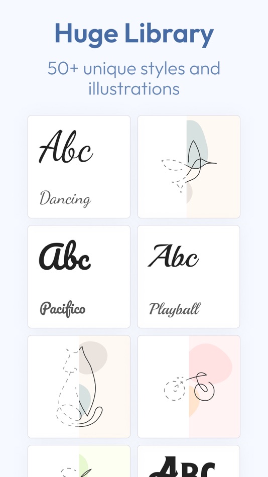 #3. Art Lines - Draw Calligraphy (iOS) Podle: DPM APPS LP