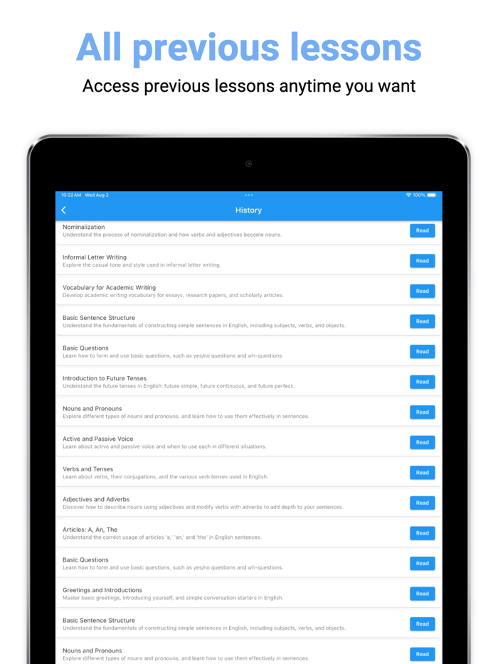 Daily English AI Tutor