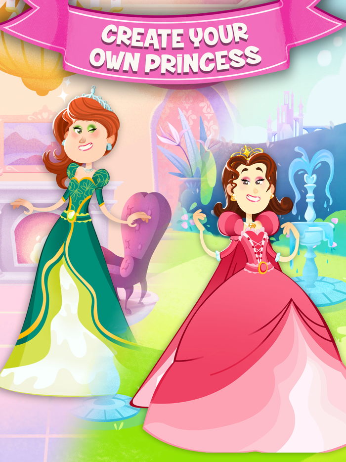 Princess Hair Salon Dress Game