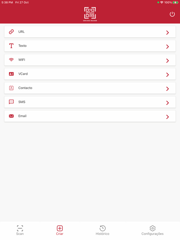 App screenshot