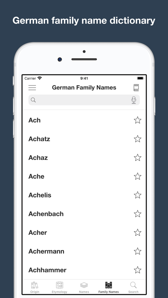 #7. German Word and Name Origins (iOS) 由: Lan Huong