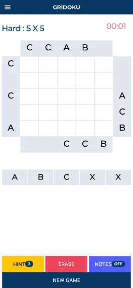 Game screenshot GRIDOKU hack
