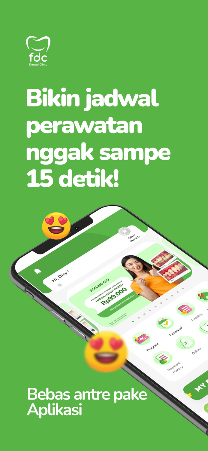 FDC Apps - Solusi Masalah Gigi