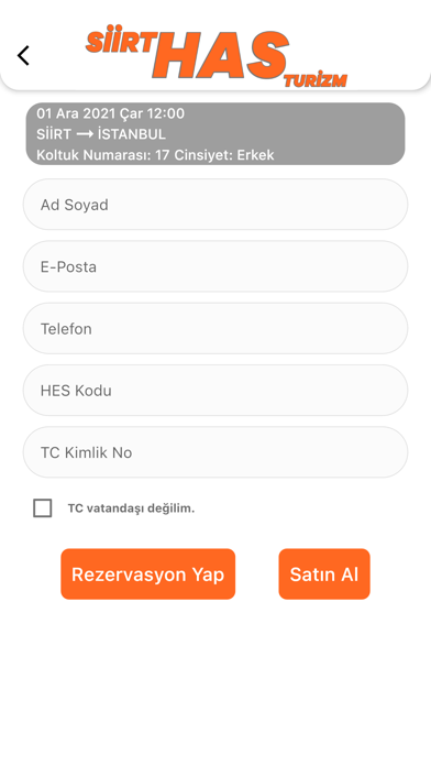 Siirt Has Turizm Screenshot
