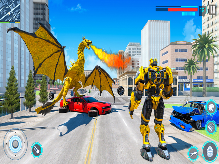 Mech War Robot Fighting Game