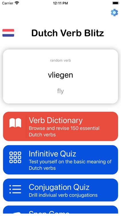 Dutch Verb Blitz