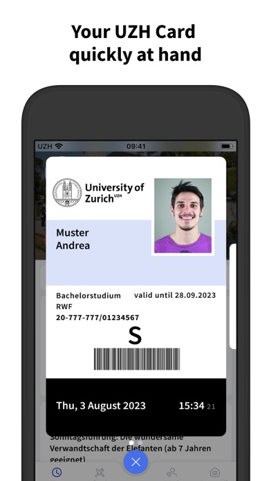 UZH now Screenshot