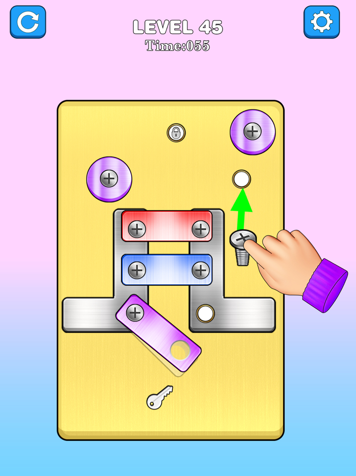 Screw Puzzle Nuts and Bolts Game