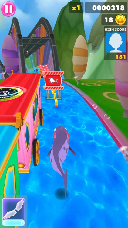 Unicorn Fish Runner Pony screenshot-3