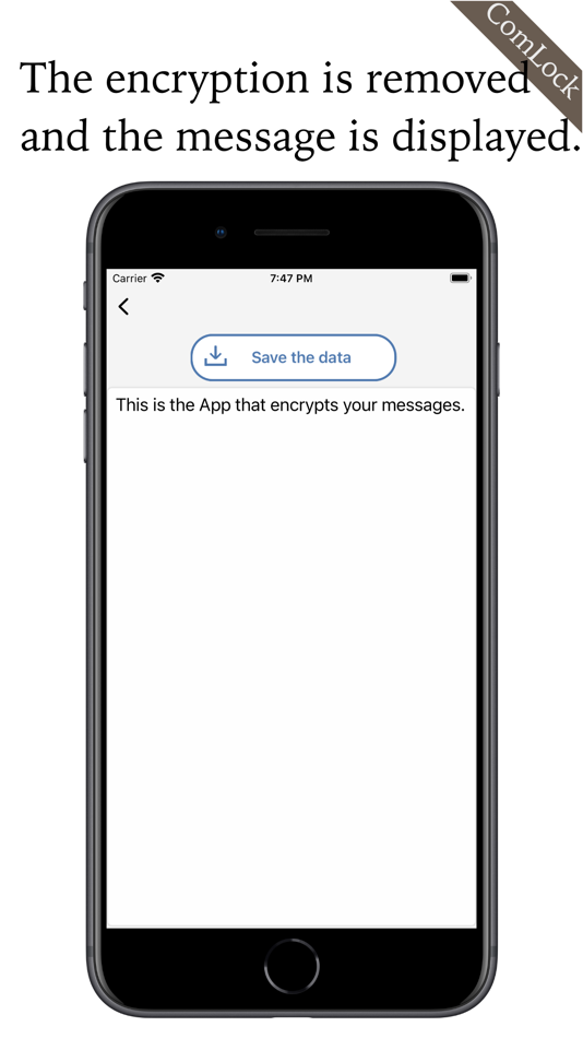 #4. Encryption maker - ComLock (iOS) 由: Hiro Suzuki