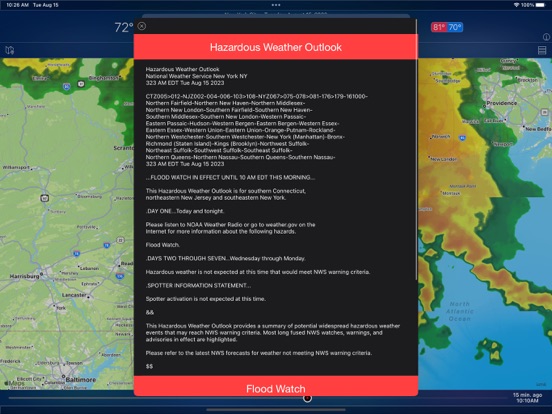 Buienradar Live Nederland + iPad app afbeelding 4