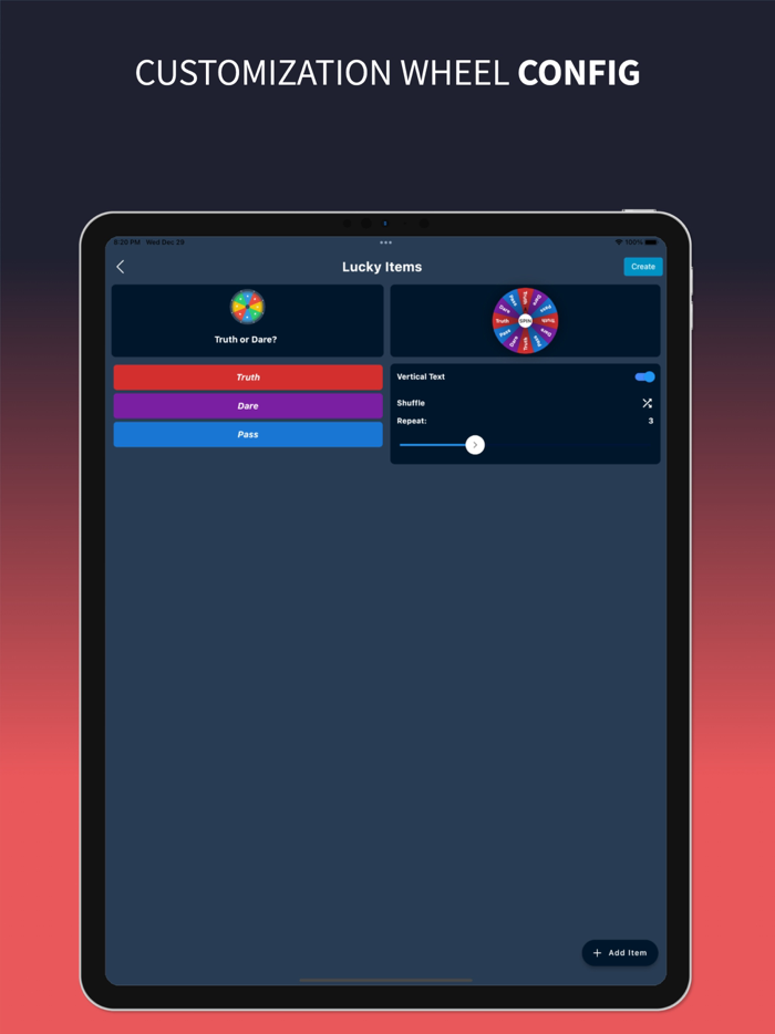 Lucky Wheel - Random Choice
