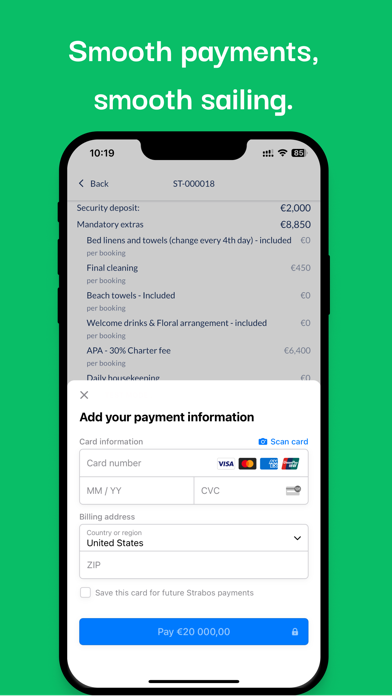 Strabos - Boat rental app Screenshot