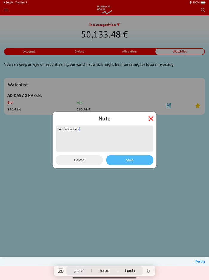 Stock Market Learning