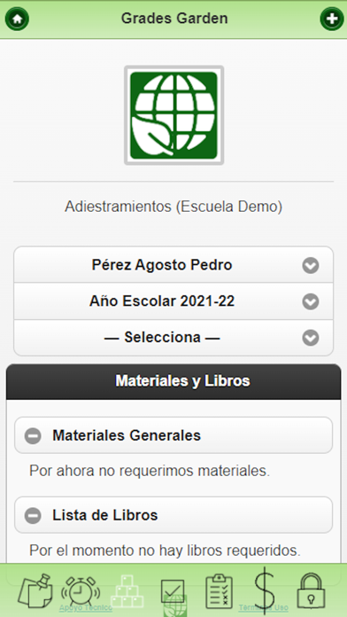 Grades Garden Parent Screenshot