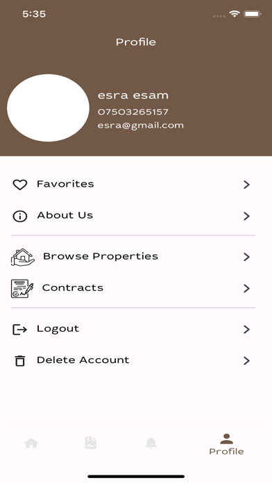 Ambra Real estate Screenshot