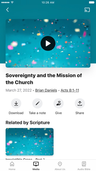 Grace Bible Church OB Screenshot
