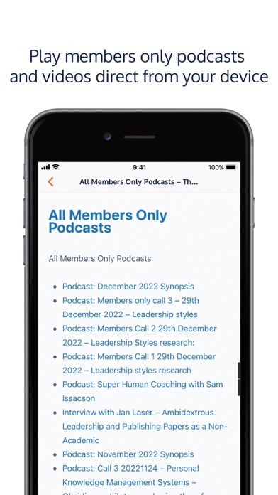 Oxford Review Member App Screenshot