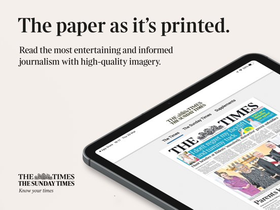 Screenshot #6 pour The Times e-paper