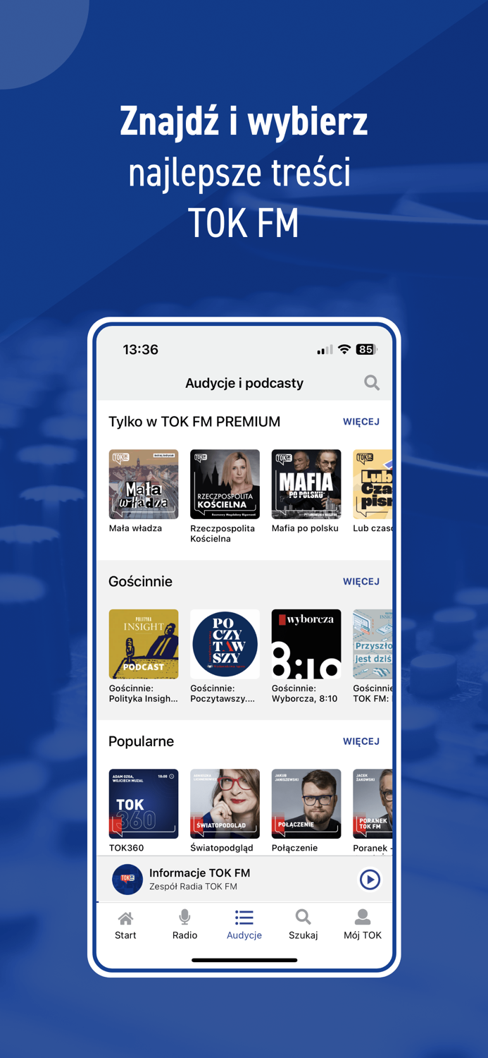 TOK FM - Radio i Podcasty