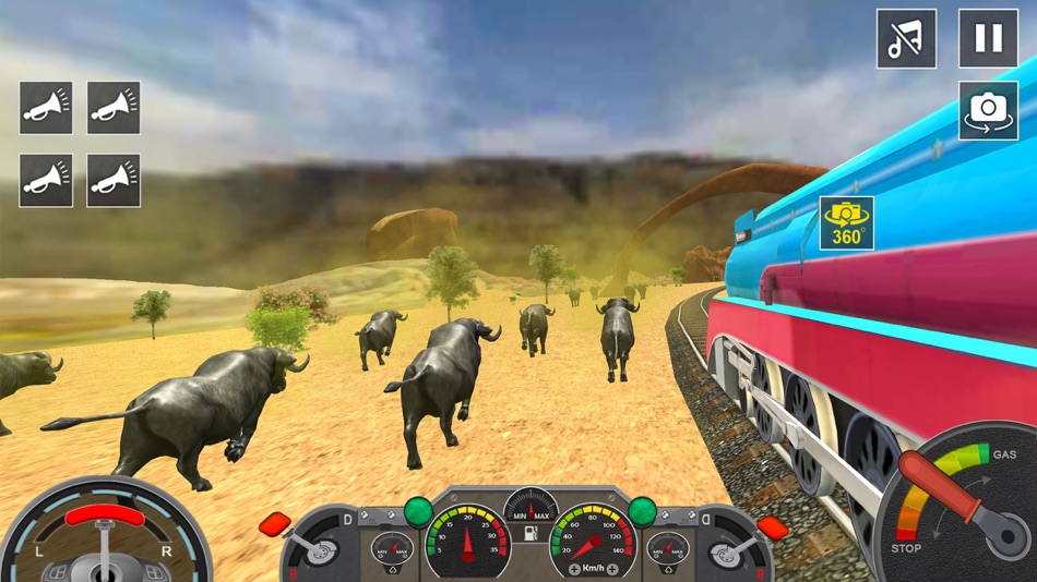 #1. Train Driving Simulator Games (iOS) 来自: Mohammad Arshad