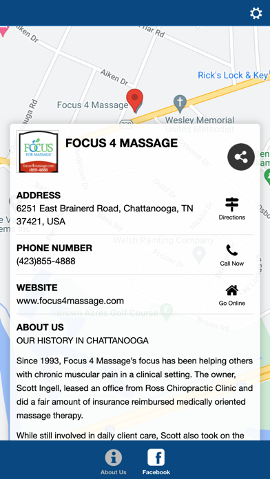 Focus 4 Massage Screenshot