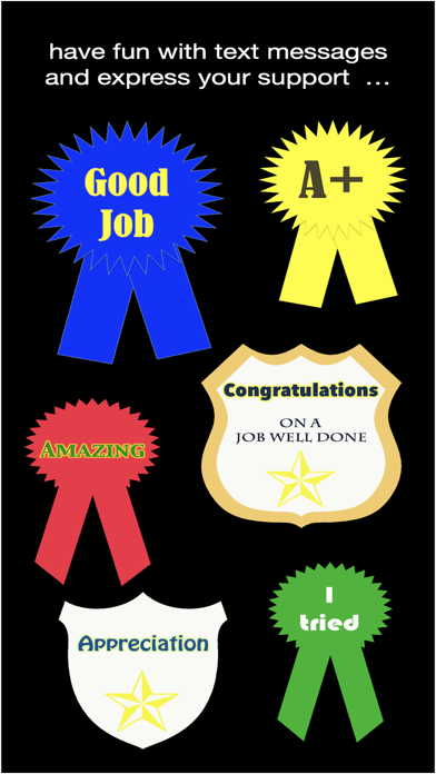 badges and awards Screenshot