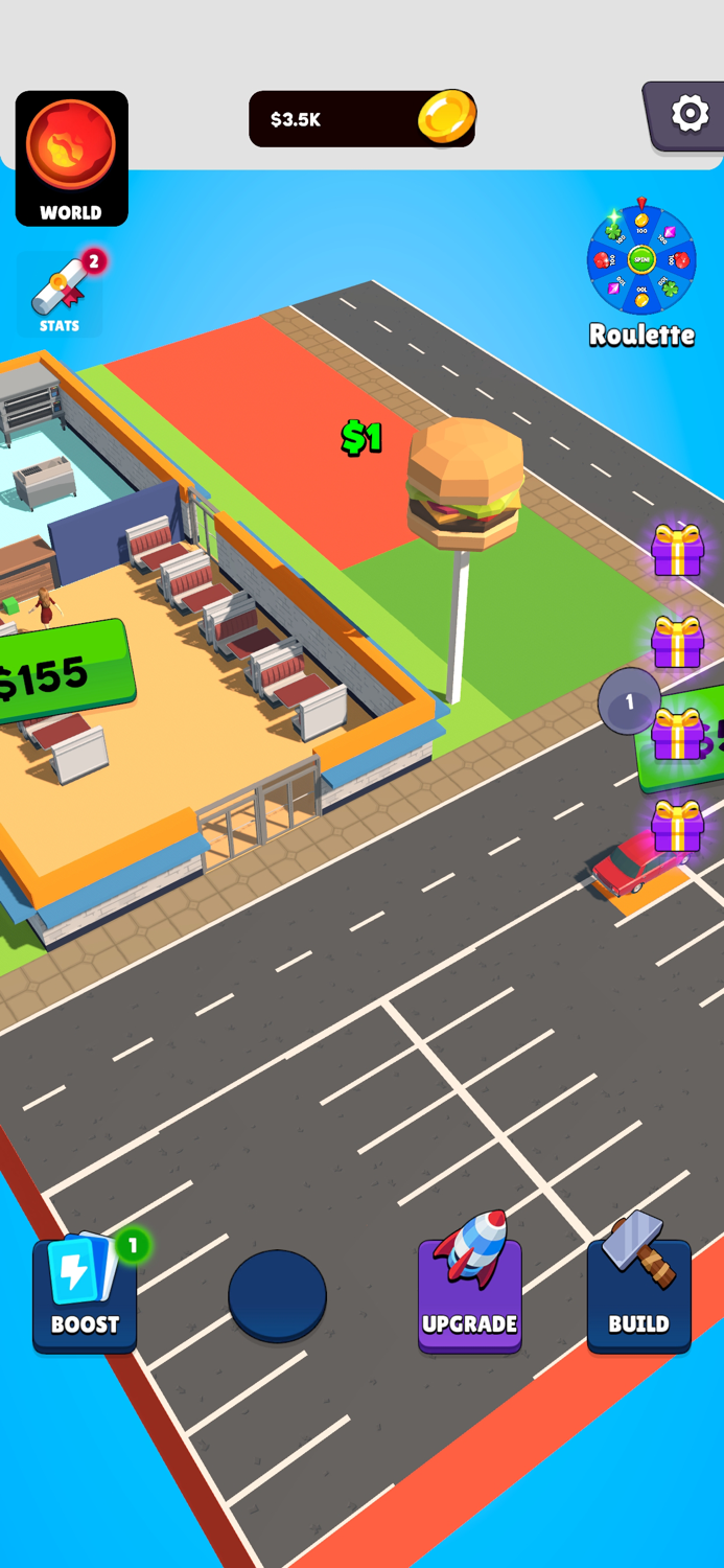 Tycoon Burger Empire Idle