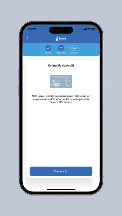 Galata Menkul Görüntülü Hesap Screenshot