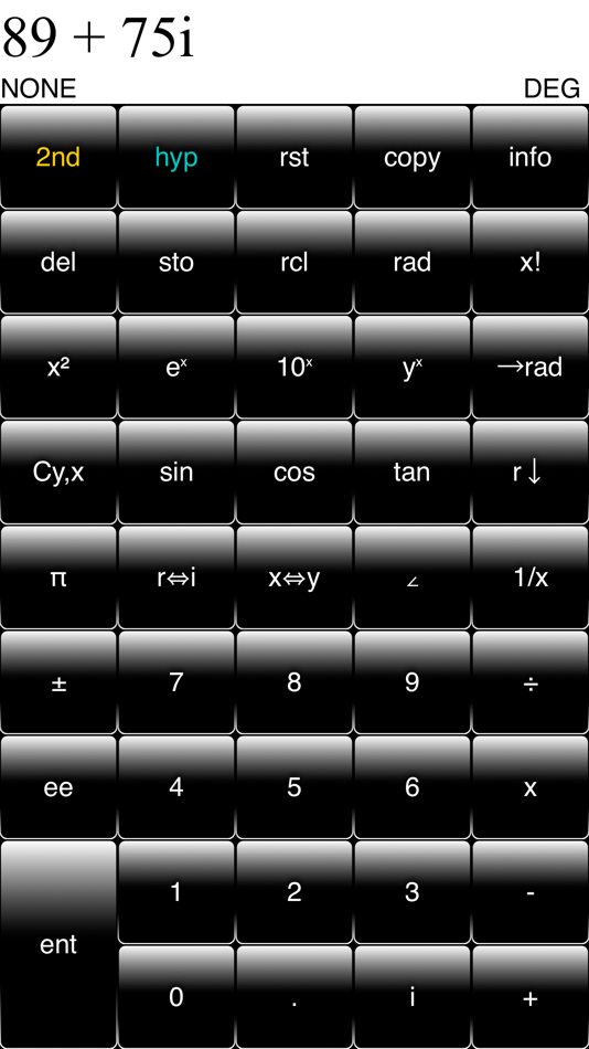 #1. Complex RPN Calculator (iOS) 由: John Coddington