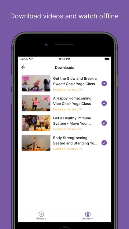 Yoga Vista App
