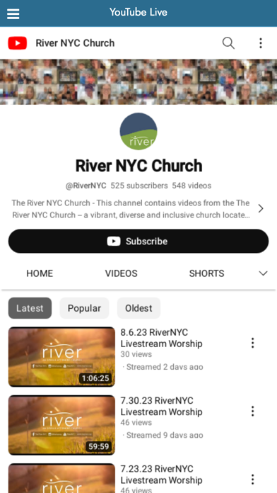 River NYC Screenshot