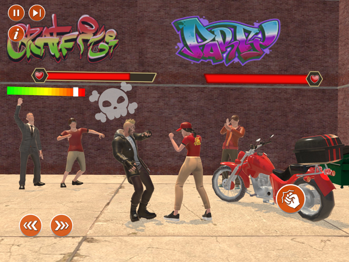 Pizza Food Delivery Bike Guy