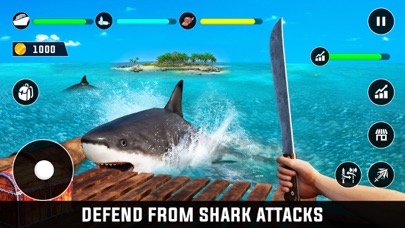 Shark Attack Survival Craft 3D Screenshot