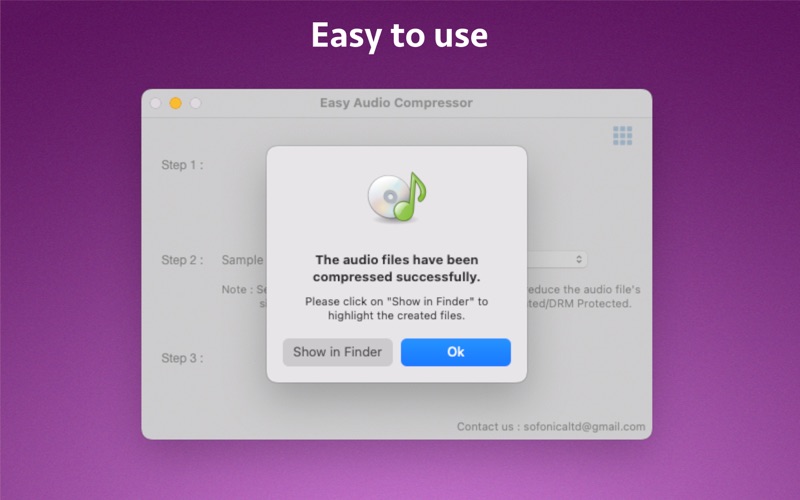 How to cancel & delete easy audio compressor 4