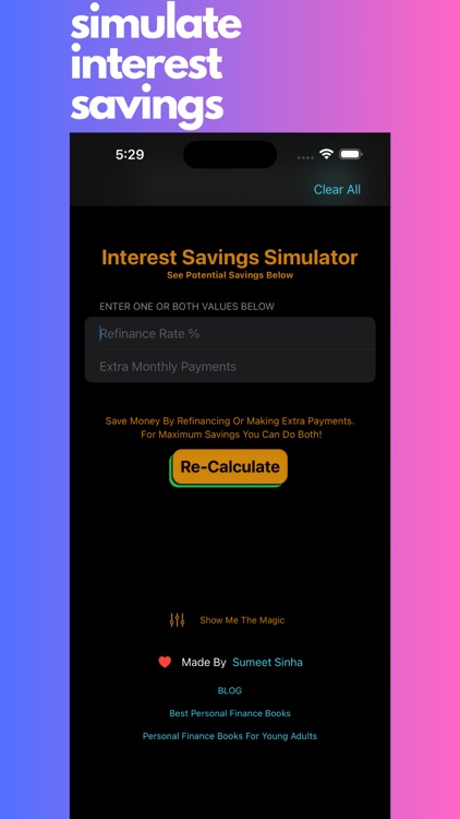 Mortgage Refinance Calculator screenshot-5